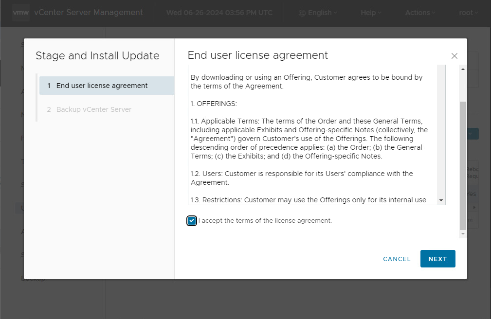 vCenter Server 7.0 U3q Image 3