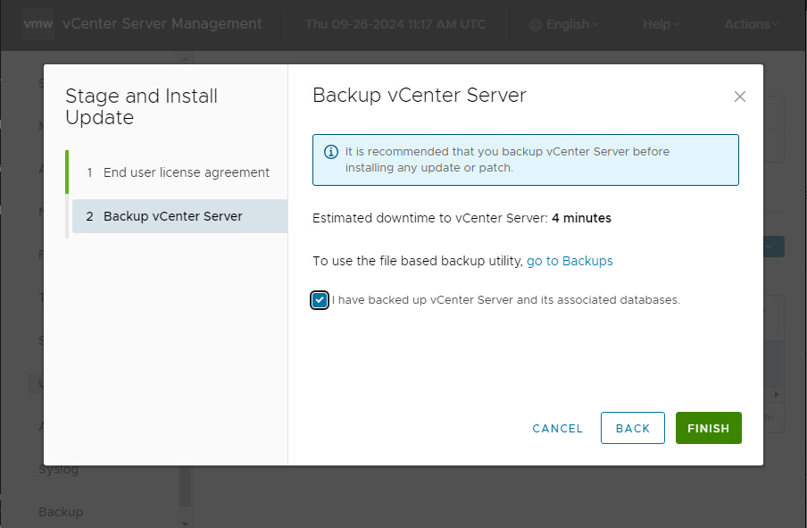 vCenter Server 7.0 u3s Image 16